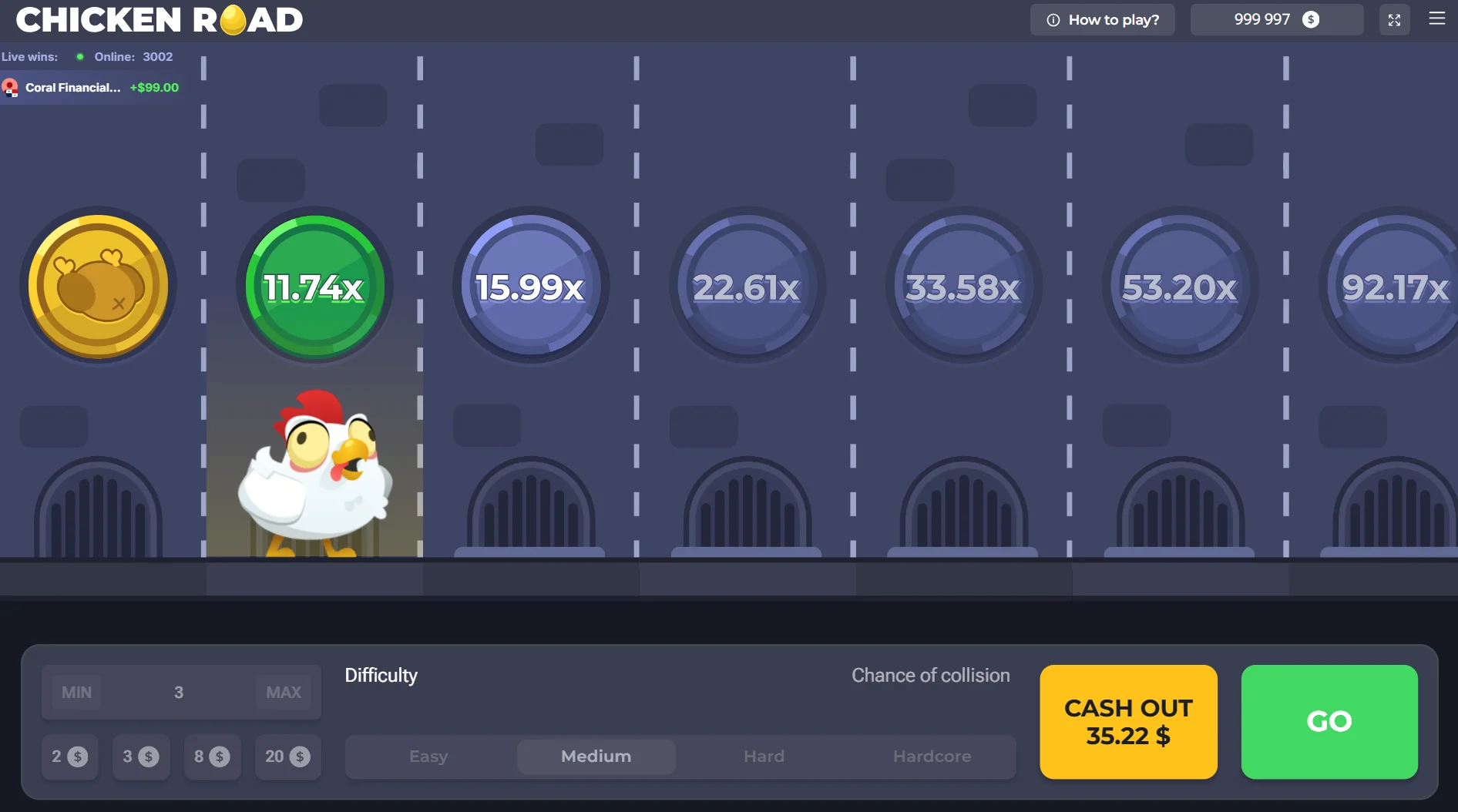 Chicken Road Jeu casino